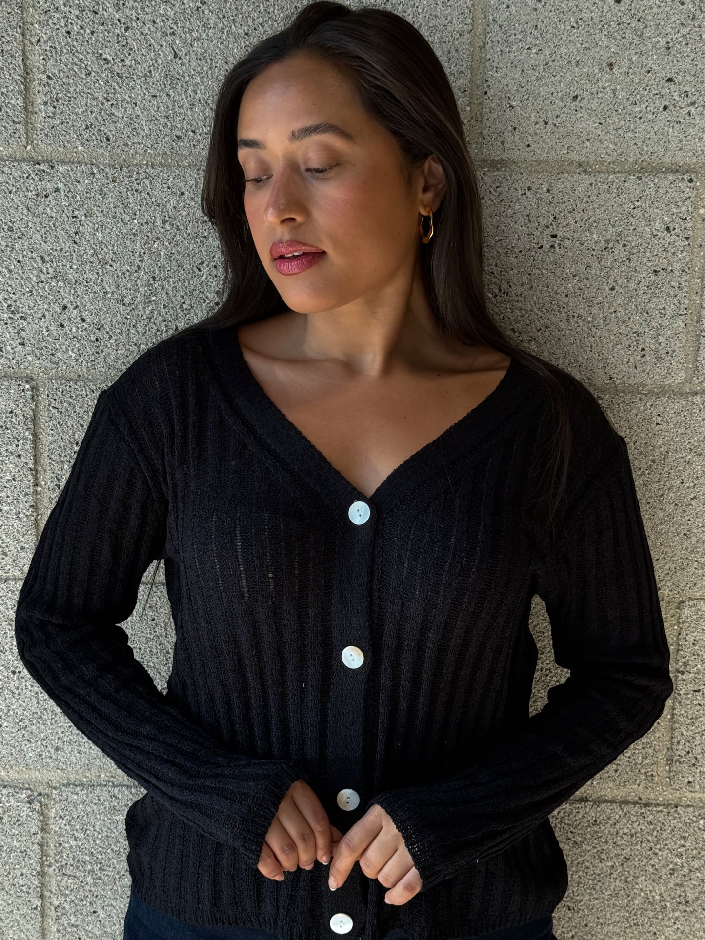 Jules Cardigan-Black