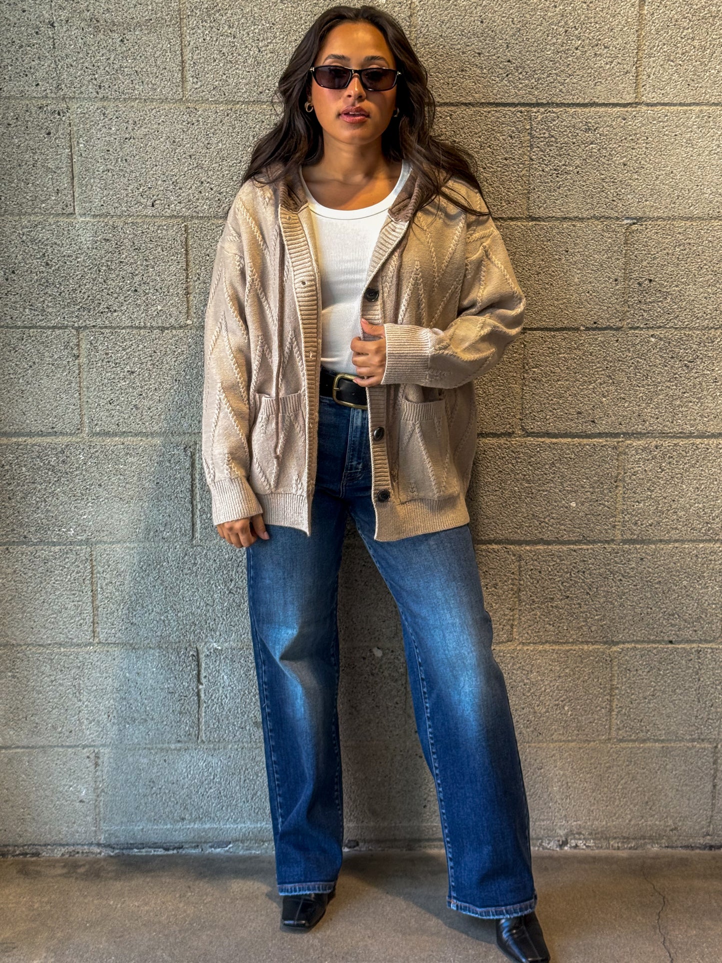 Dual Knit Cardigan