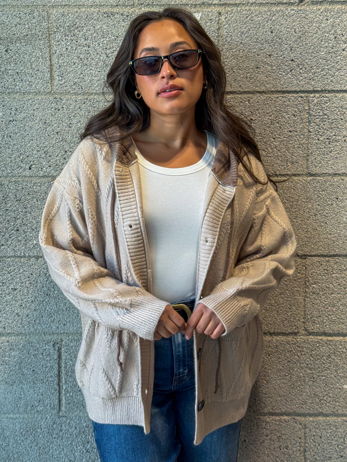 Dual Knit Cardigan