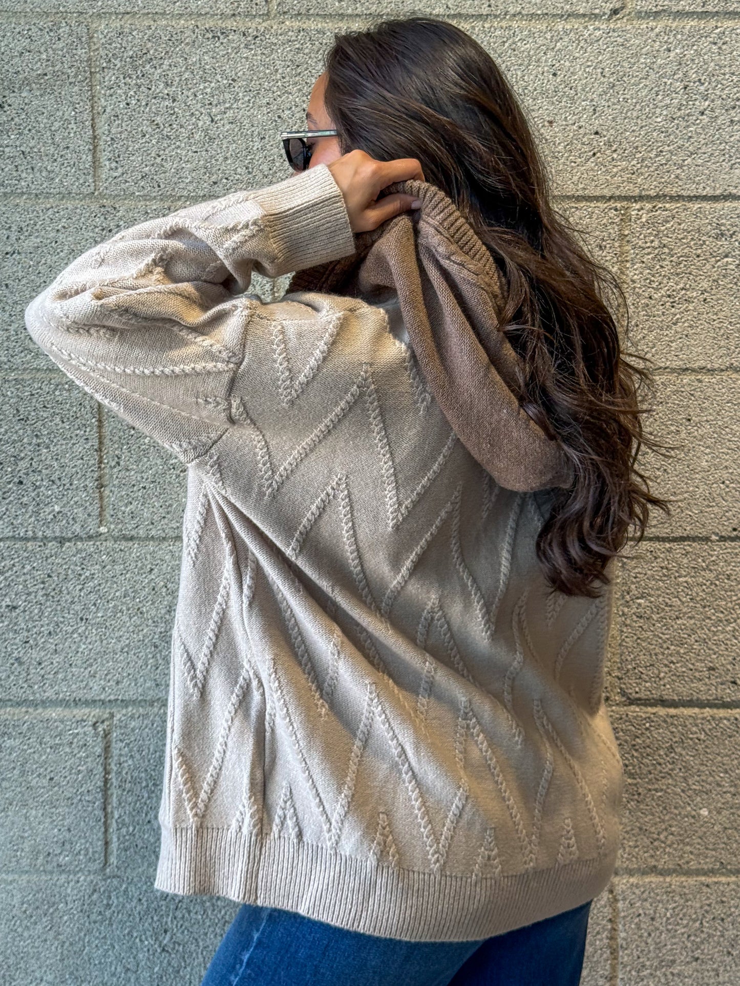 Dual Knit Cardigan