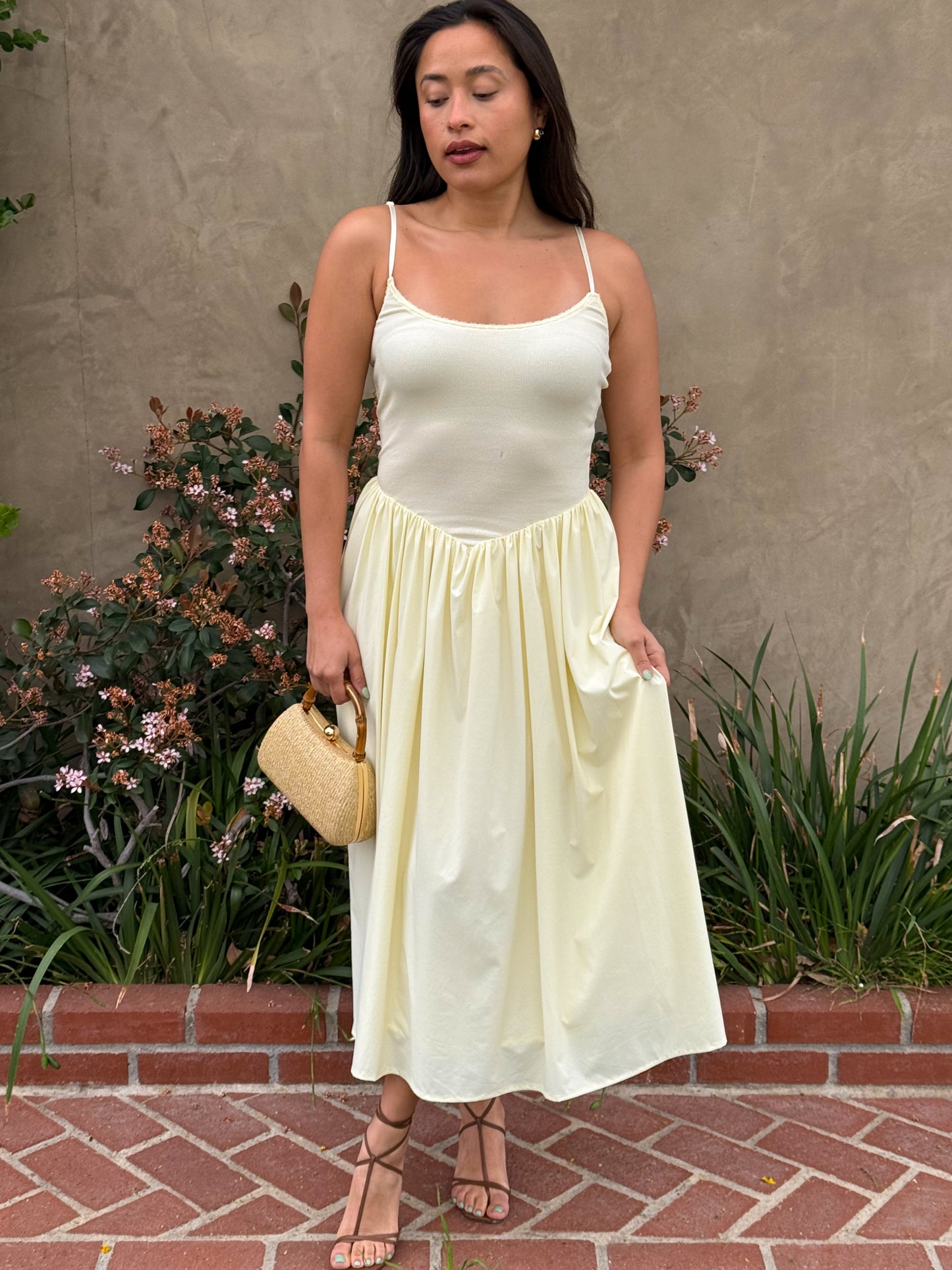 Jenna Dress-Yellow