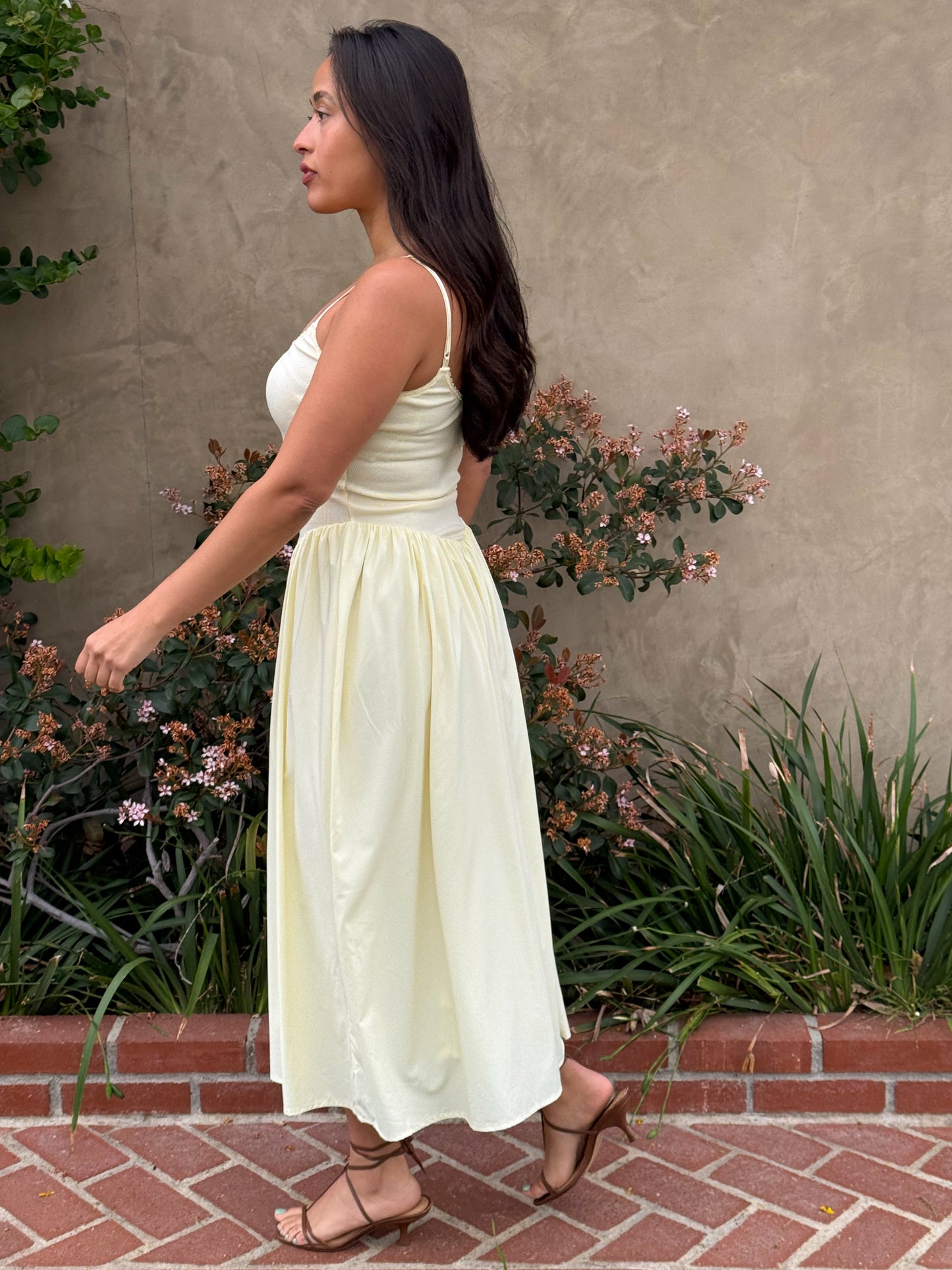 Jenna Dress-Yellow
