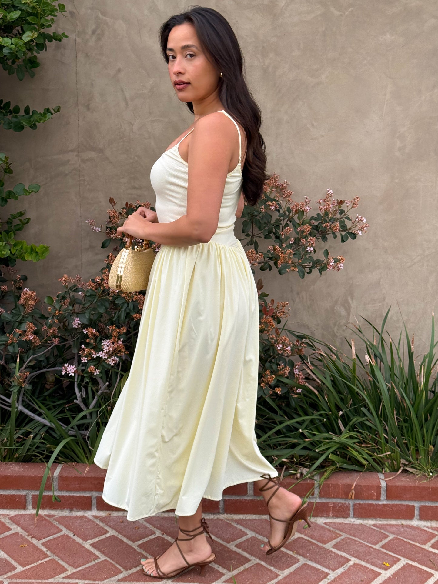 Jenna Dress-Yellow