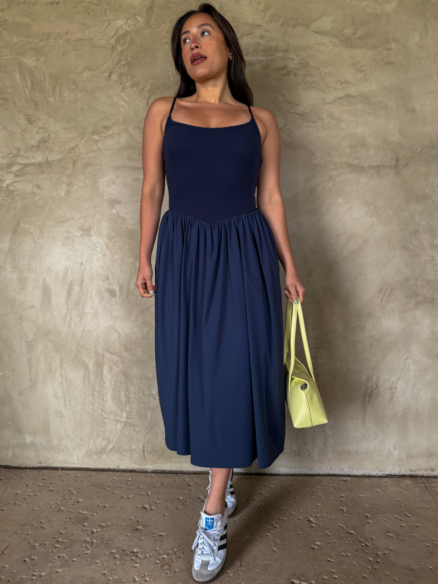 Jenna Dress-Navy