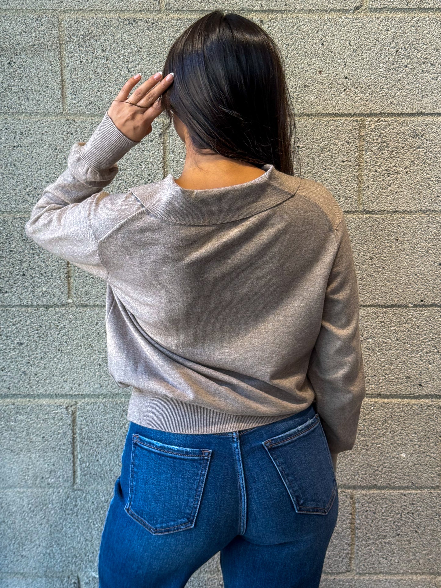 Harper Sweater-Mocha