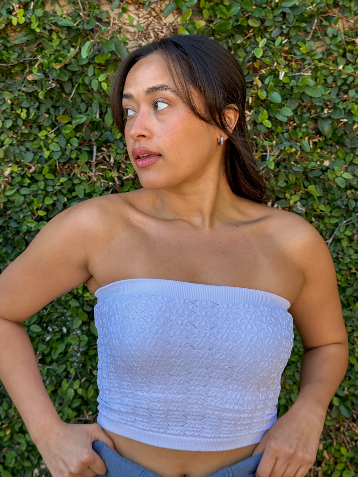 Leah Top-White
