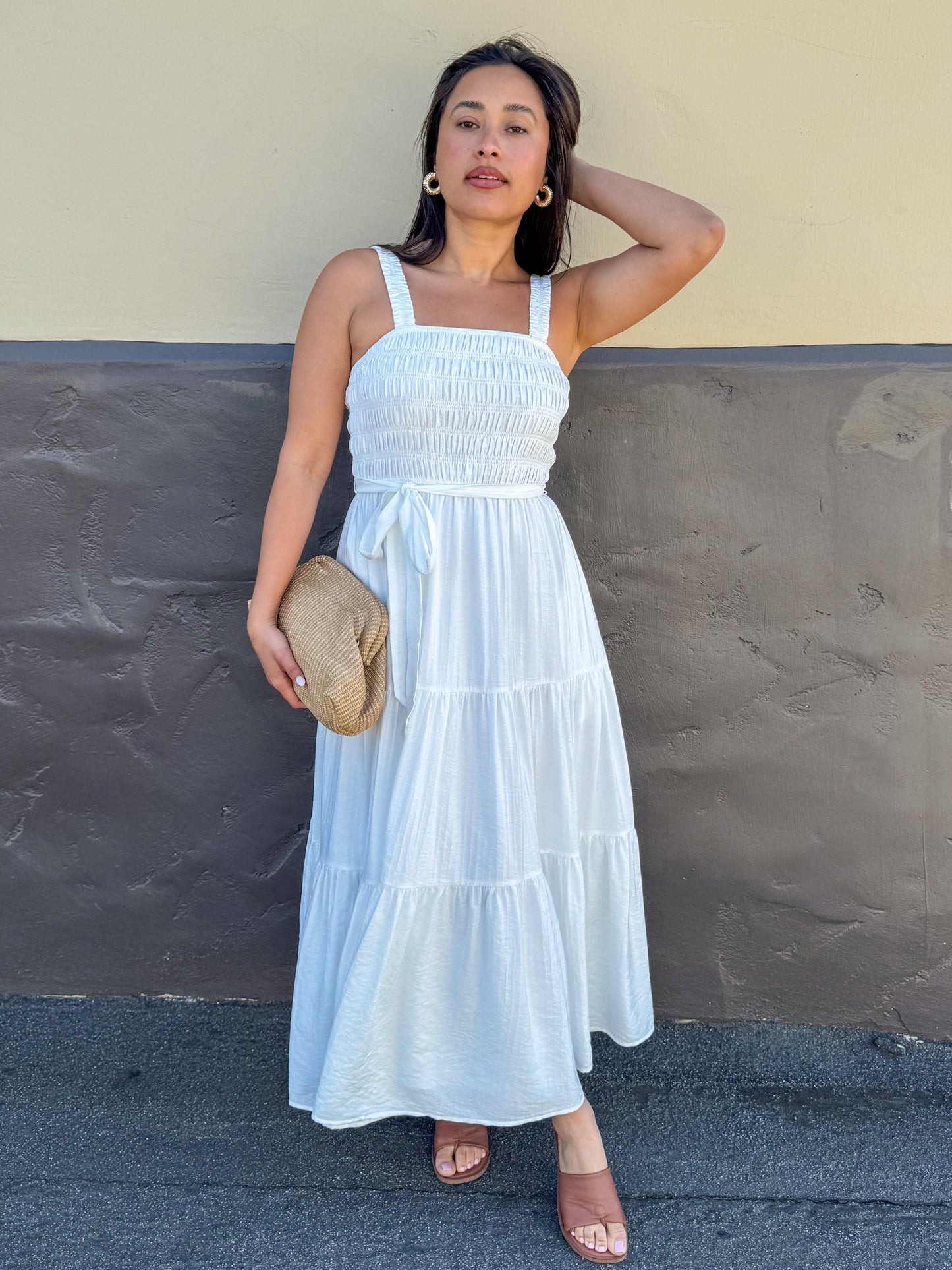 Sunday Best Dress- White