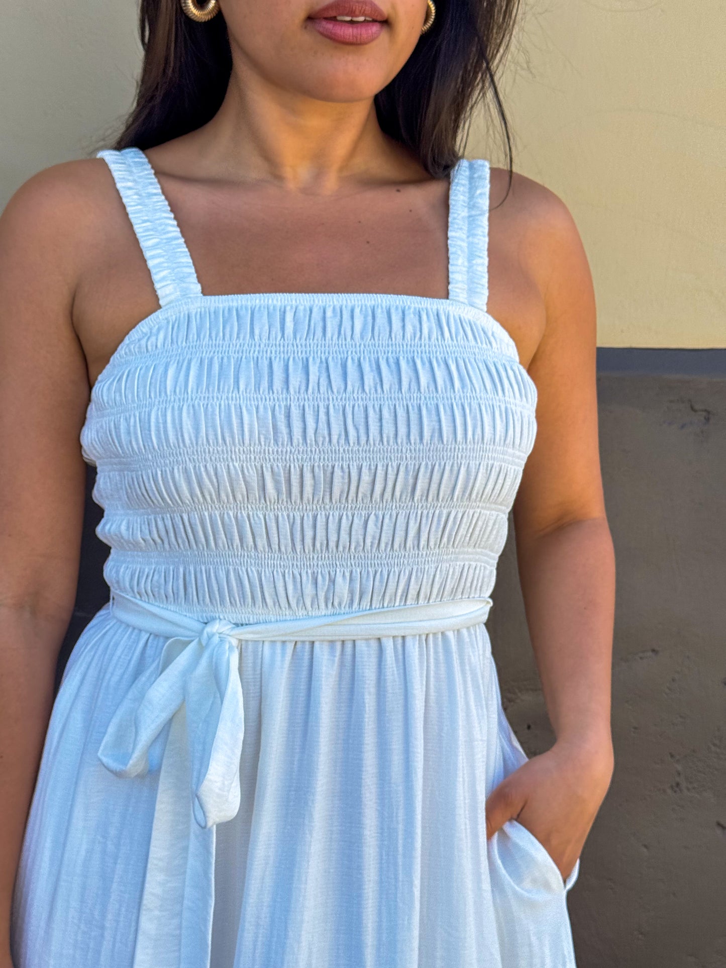 Sunday Best Dress- White