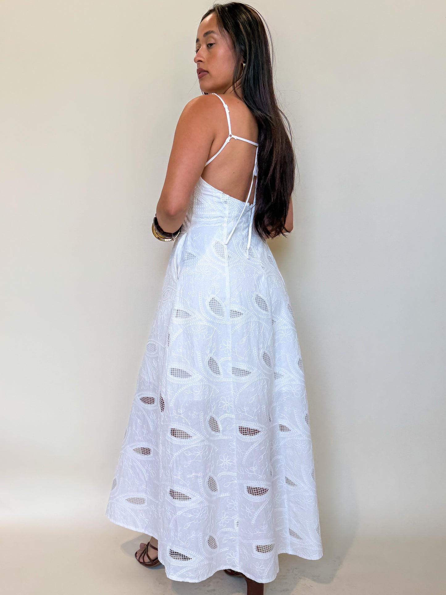 Stay Wild Dress-Off White