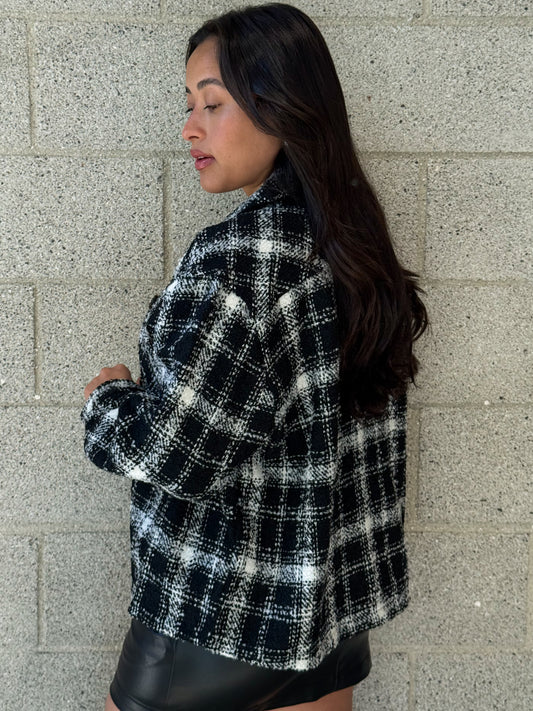Prime Plaid Shacket