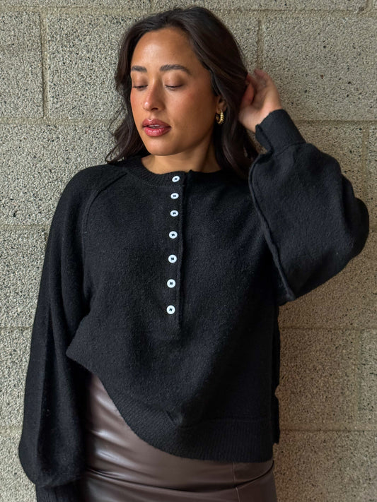 Lennox Sweater-Black