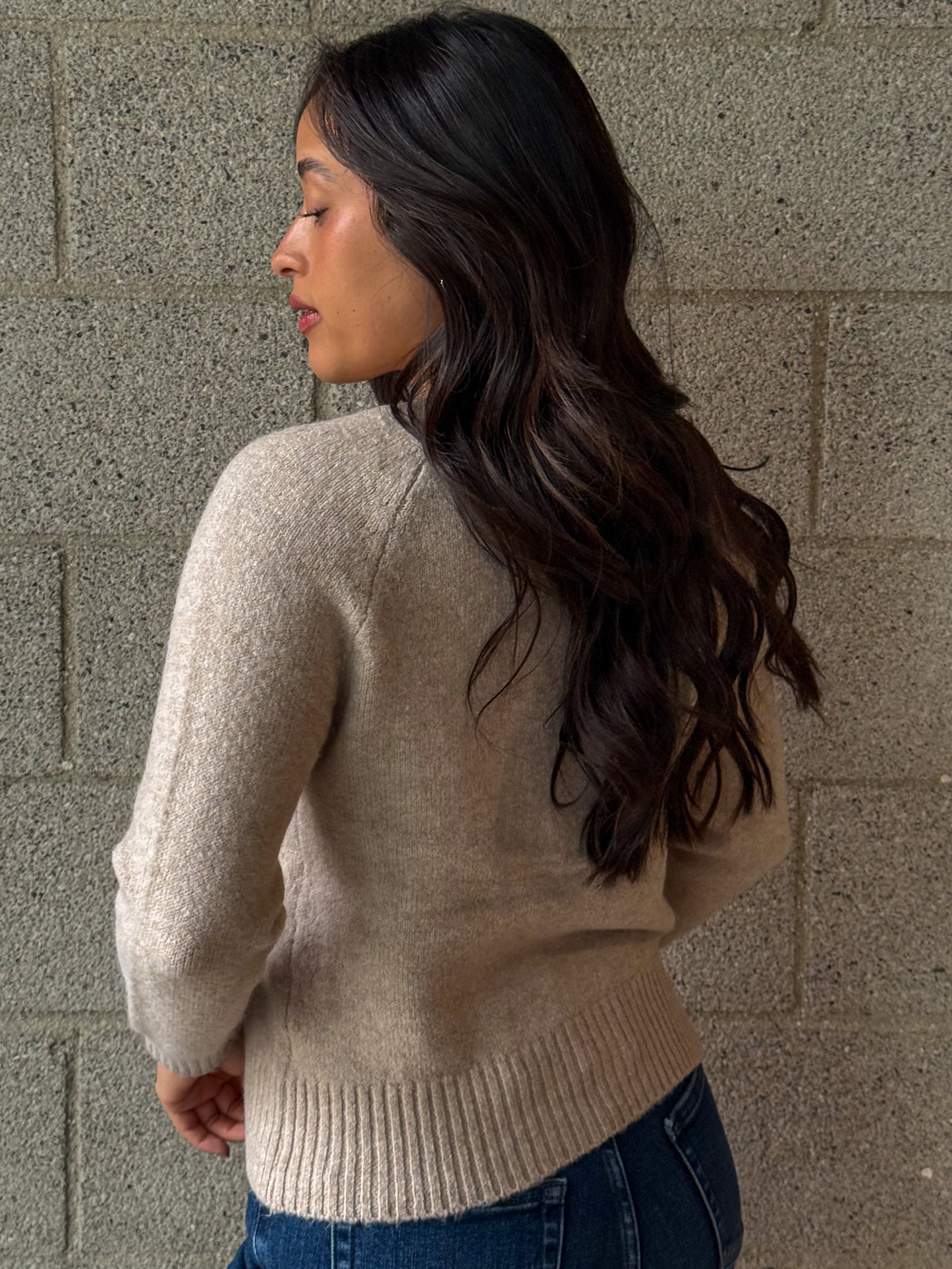 Montana Cardigan-Khaki