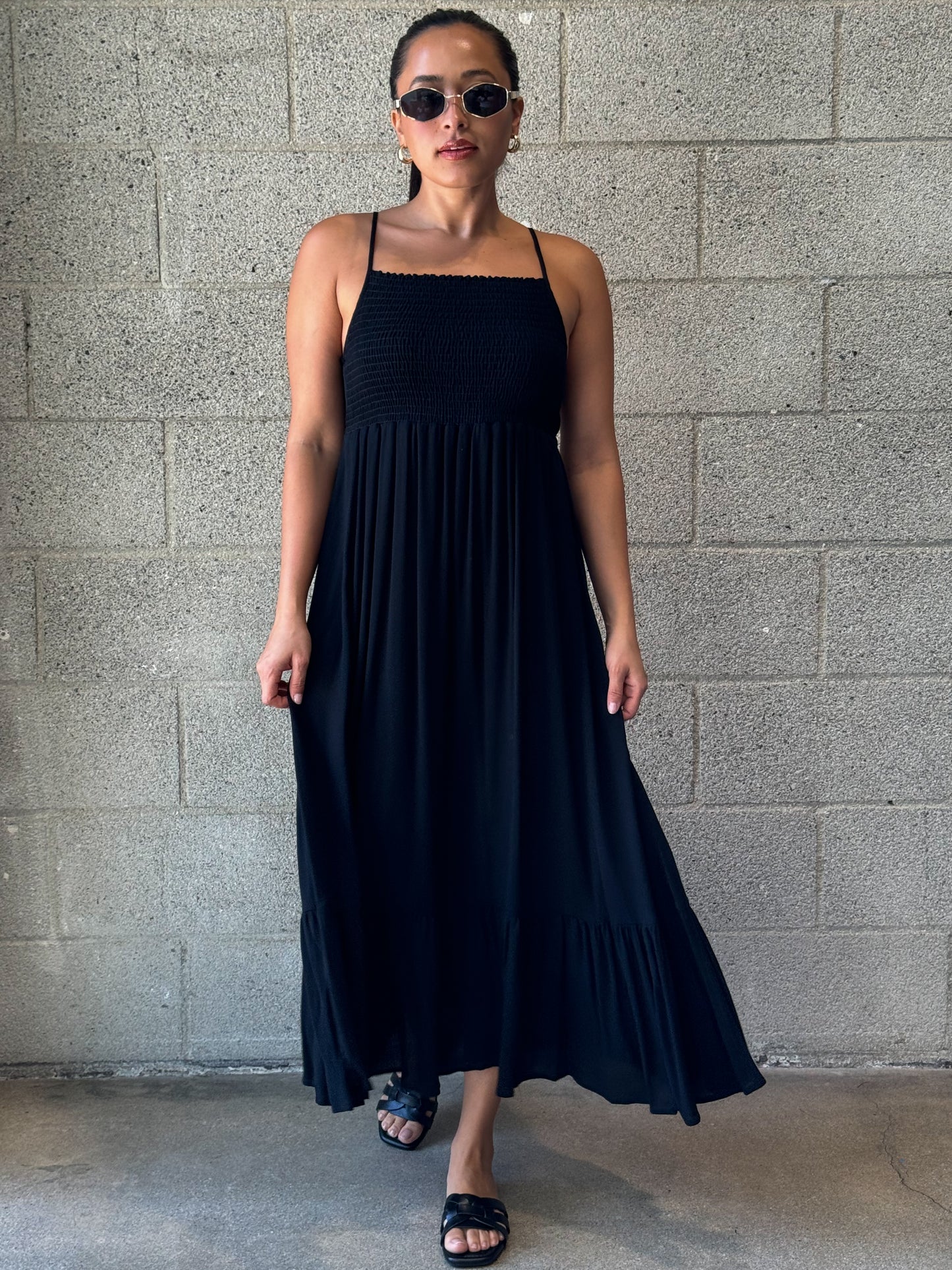Earthing Dress-Black