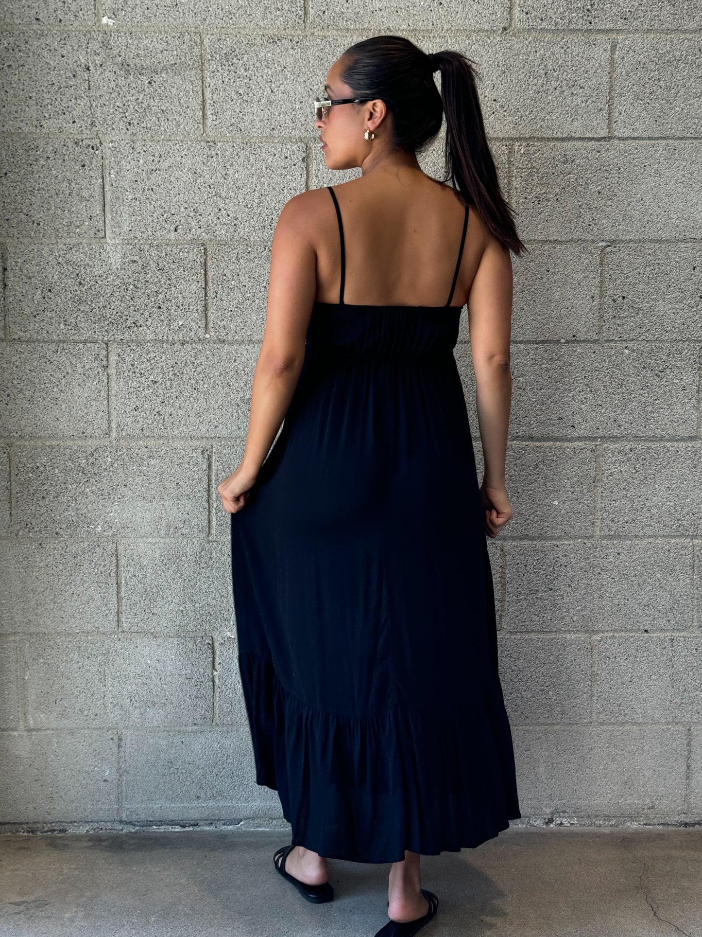 Earthing Dress-Black