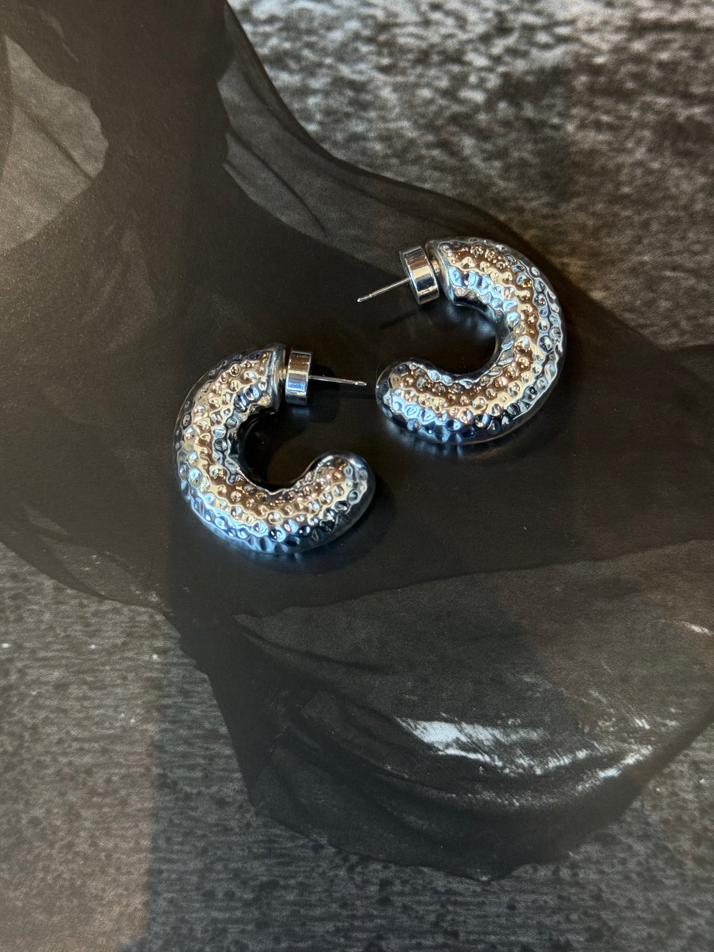 Museo Earrings-Silver