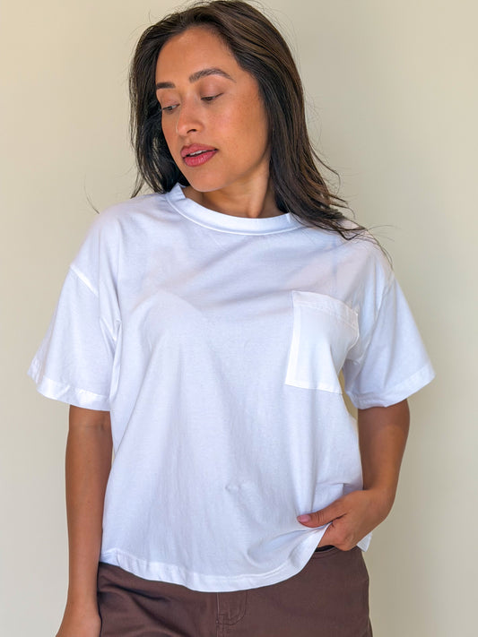 Elora Top-White