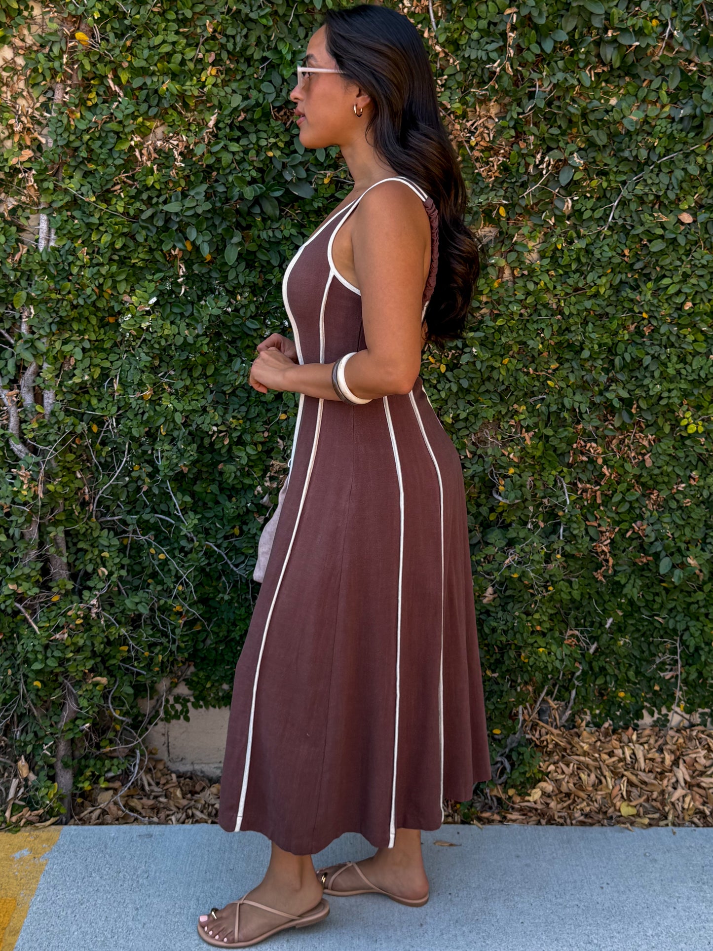 Persia Dress-Brown