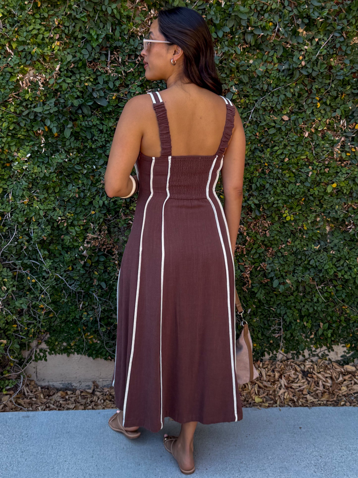 Persia Dress-Brown