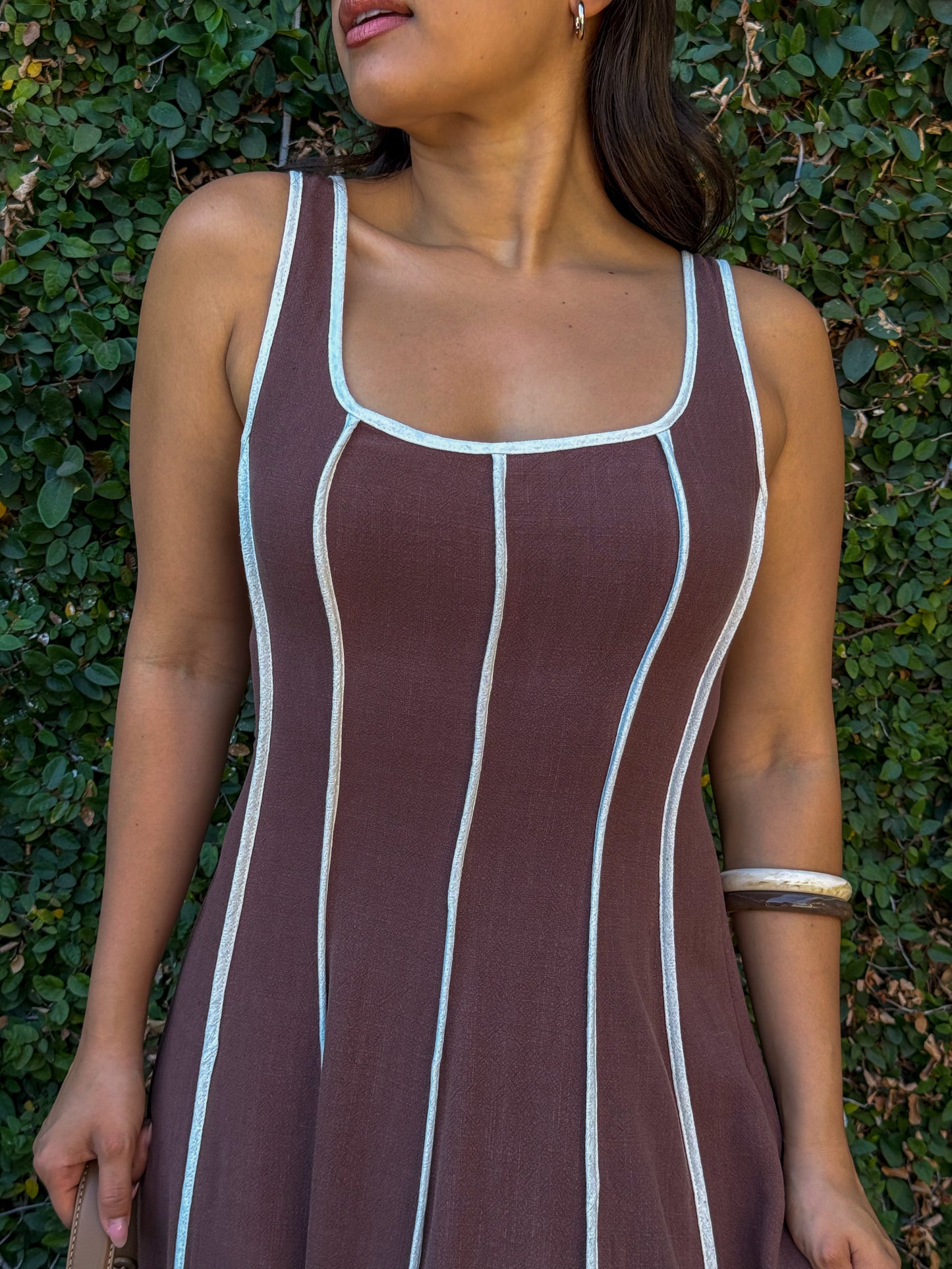 Persia Dress-Brown