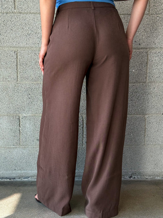 Day To Night Pant-Brown