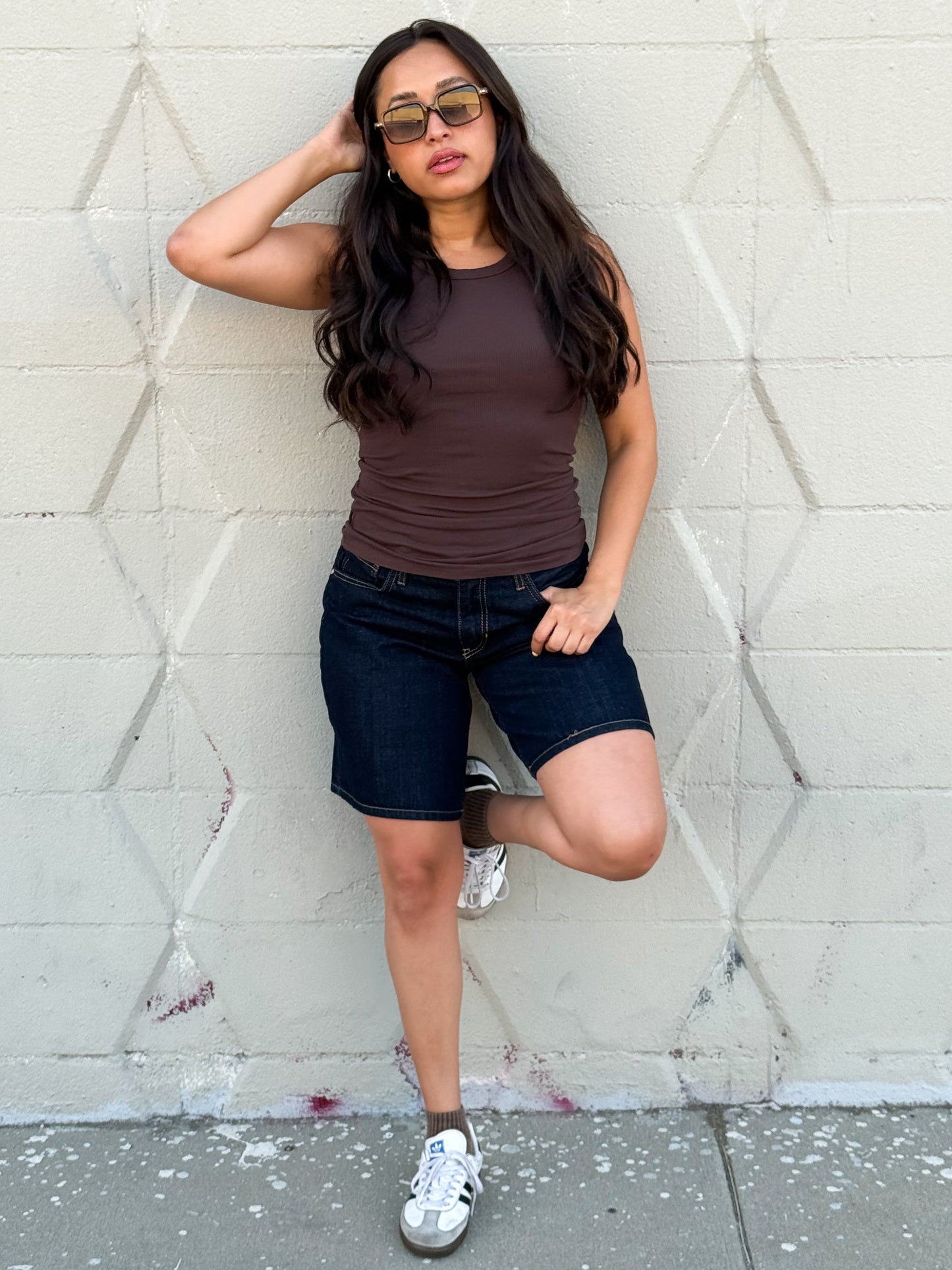 True Fit Top-Brown