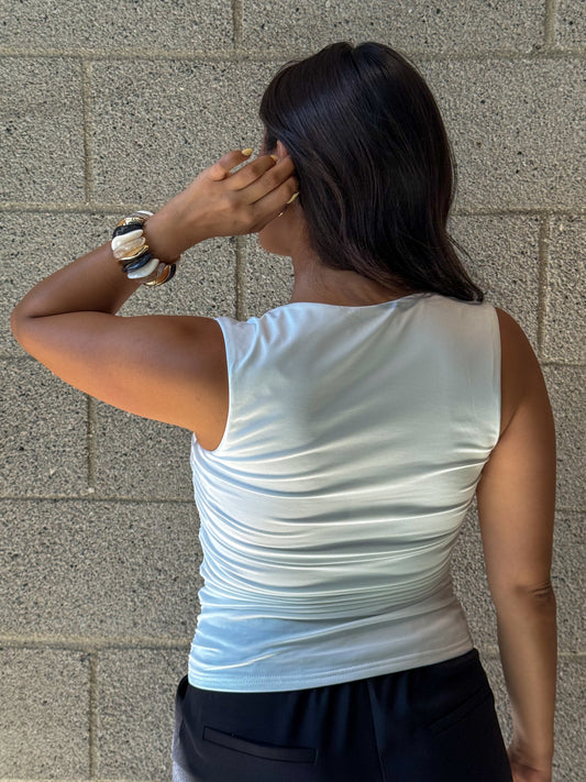 Camila Top-White