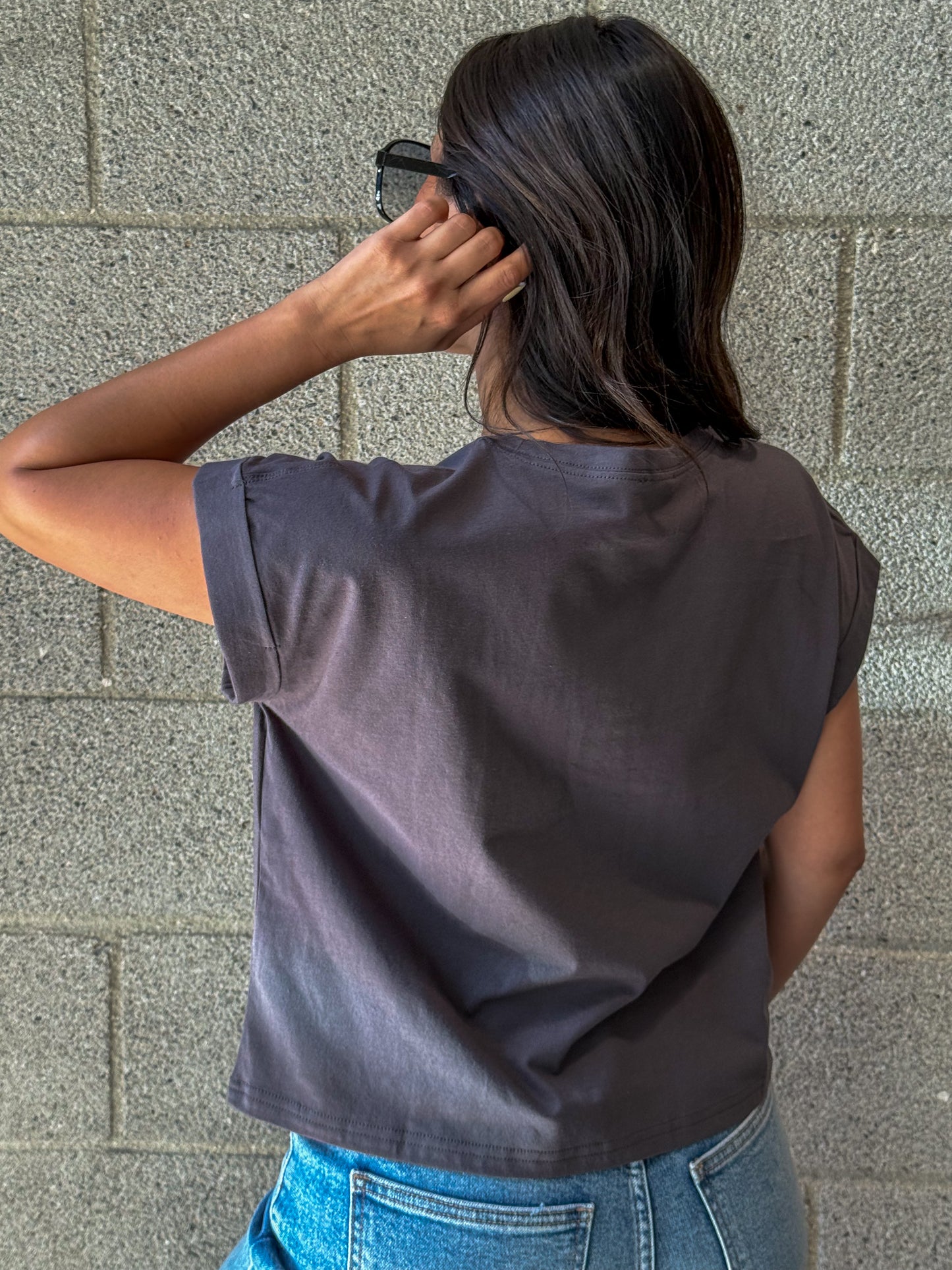 Nico Top-Charcoal