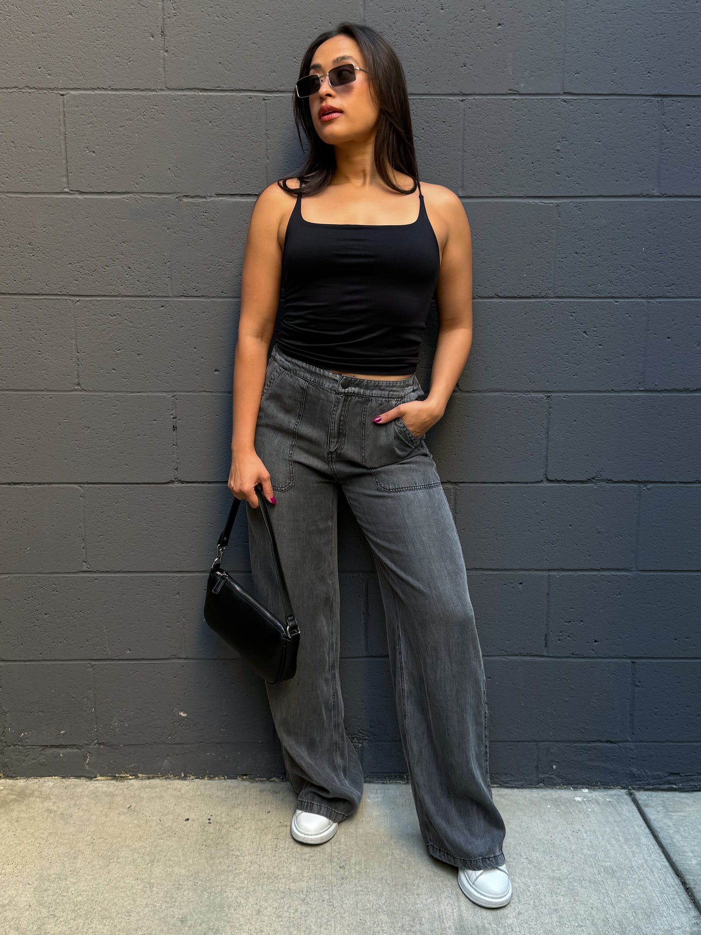 Silverlake Pant-Washed Black