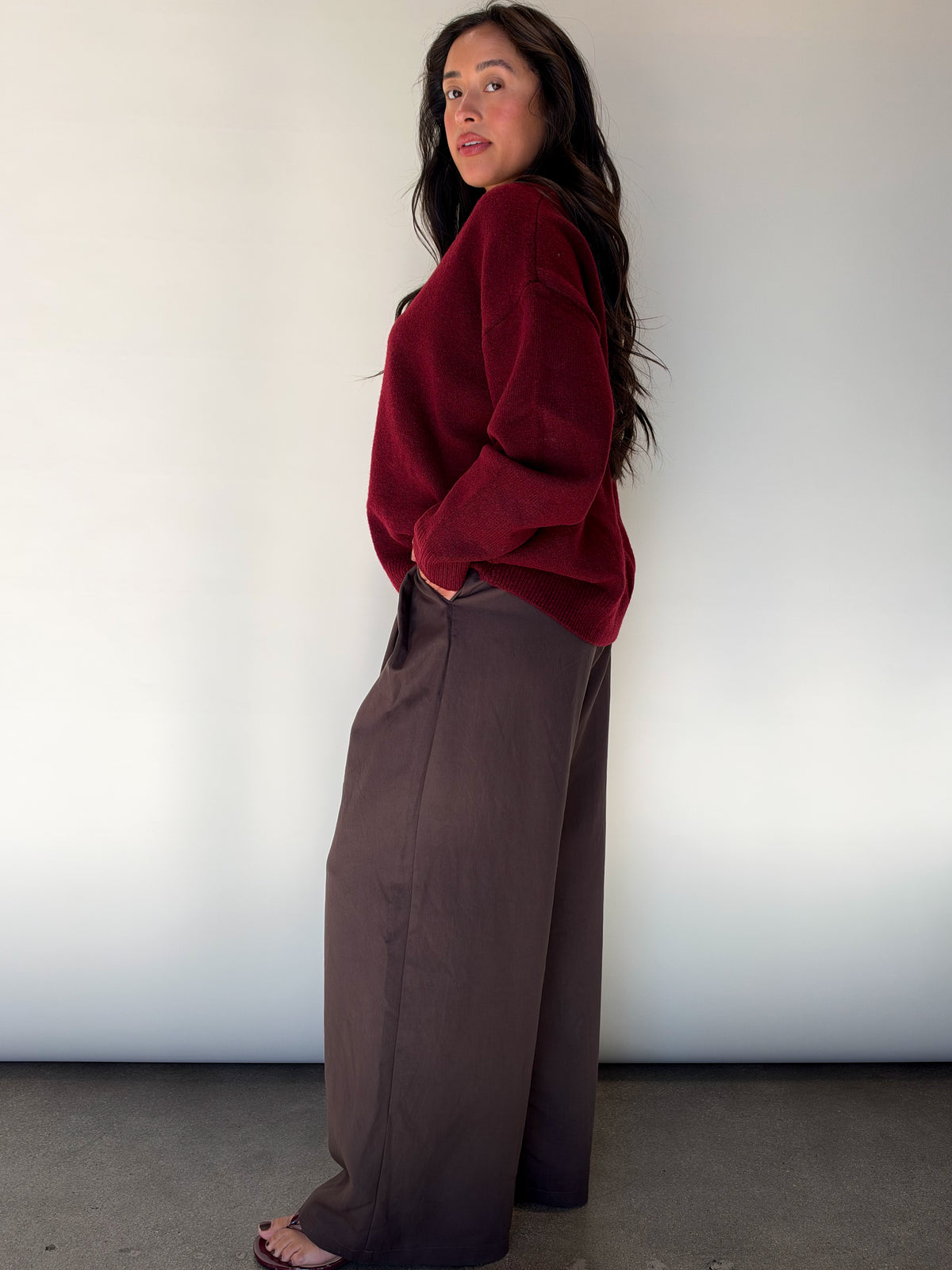Tailor Pant-Chocolate