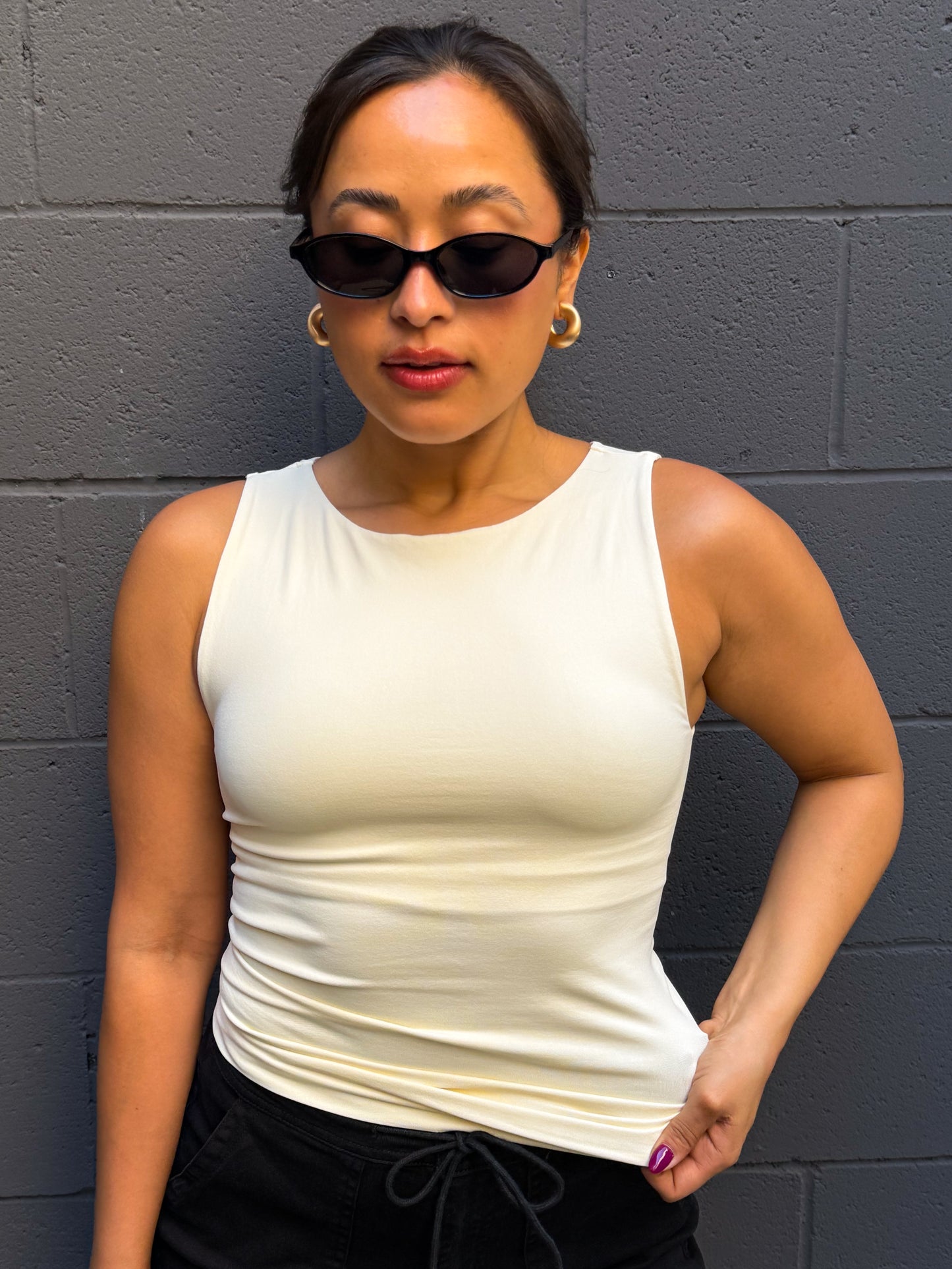 Cleo Top-Cream