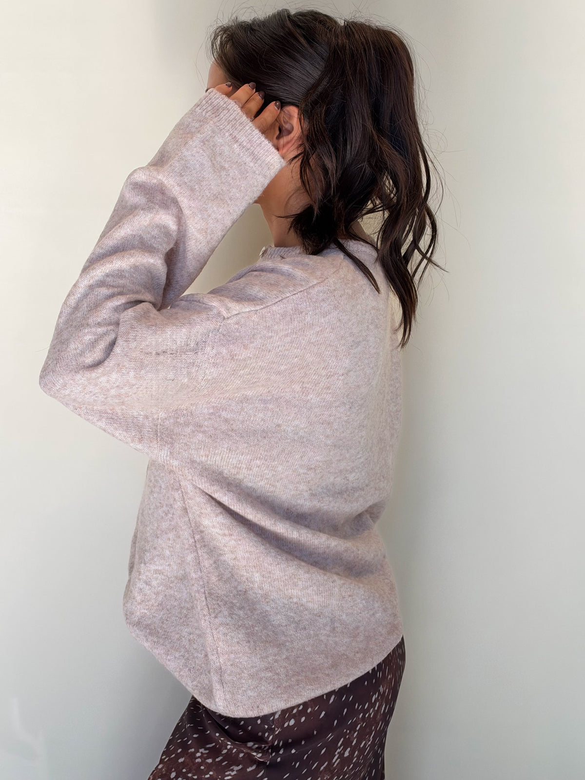 Clear Skies Cardigan-Beige