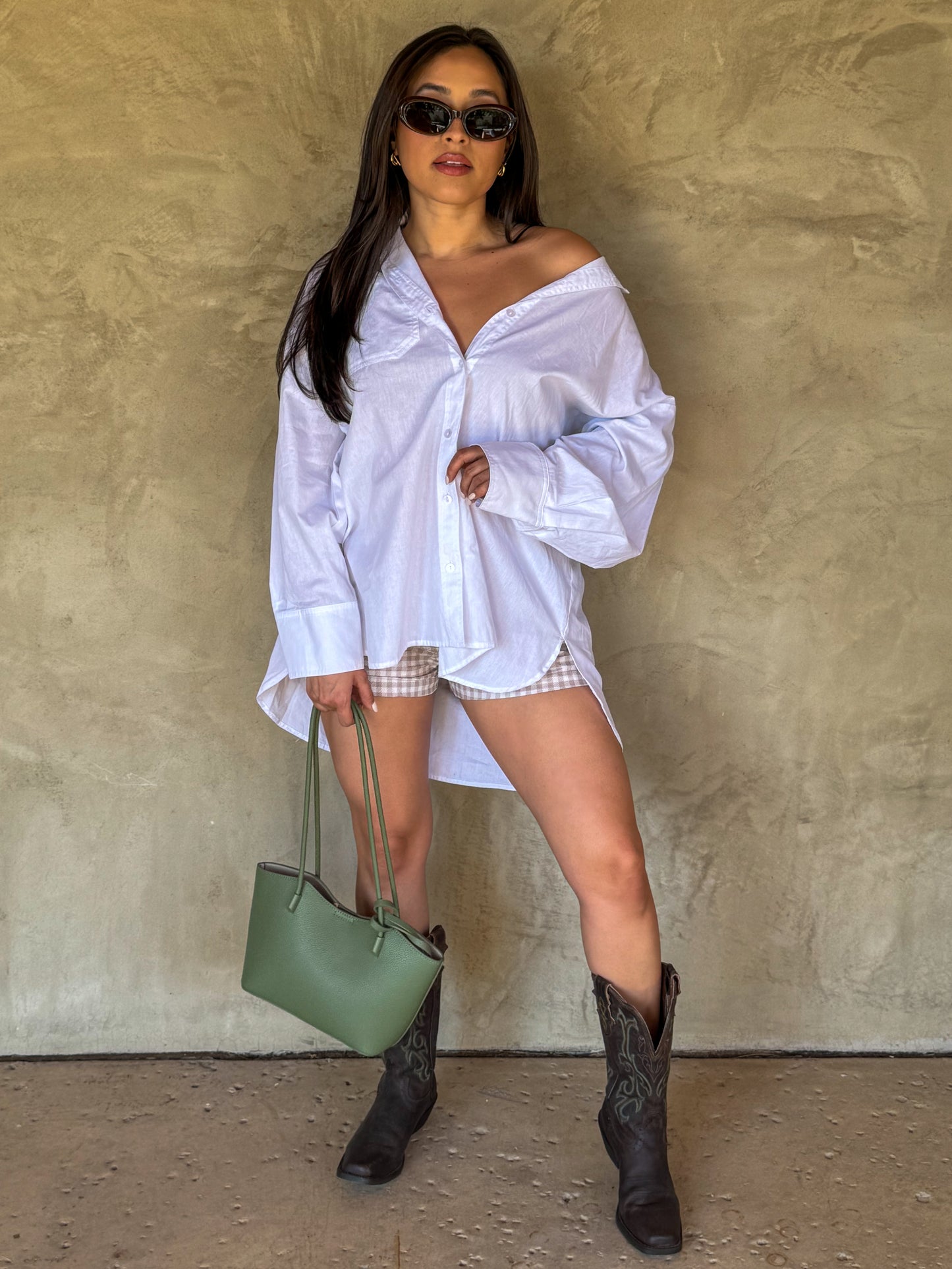 Work + Play Top-White