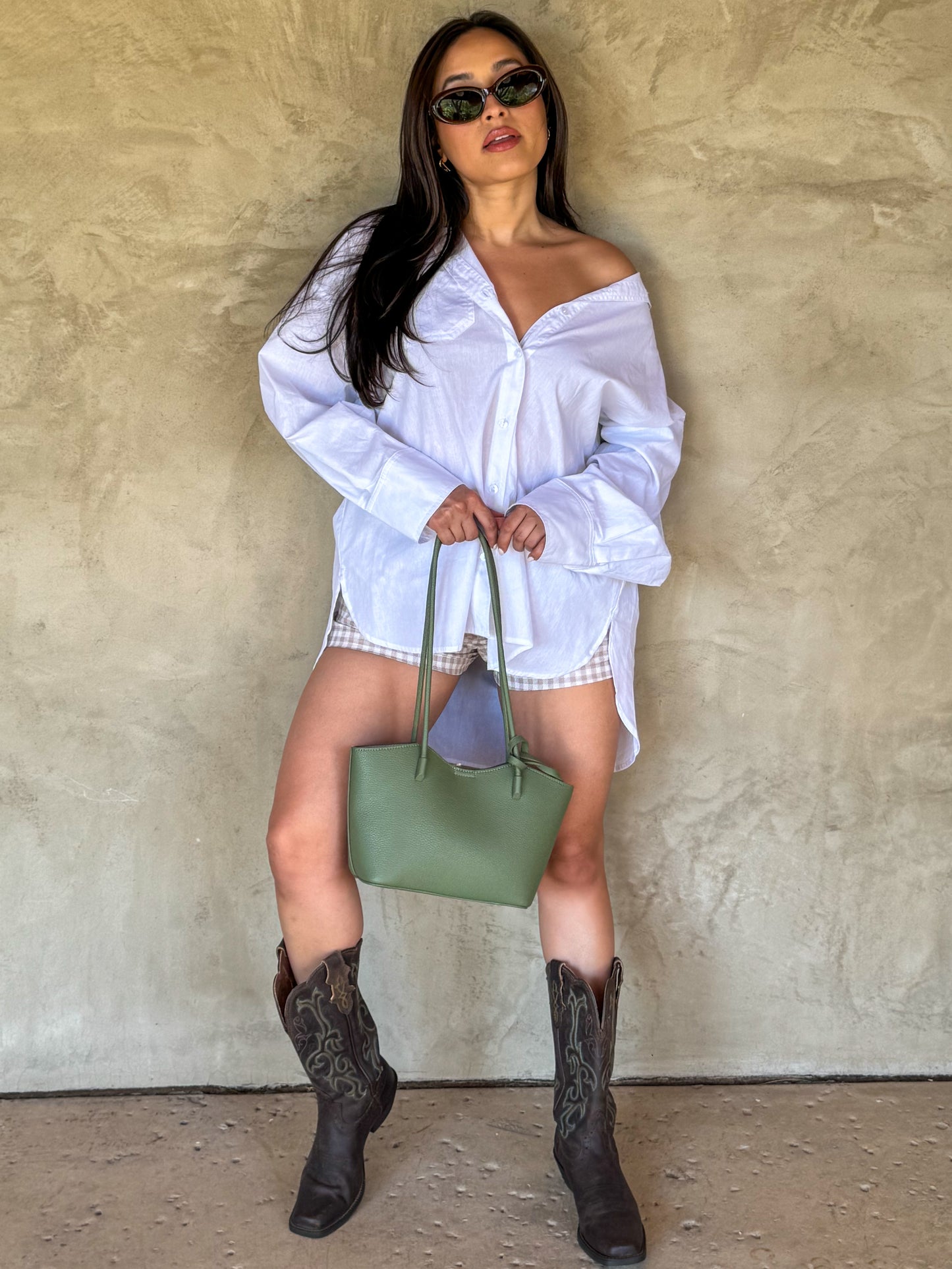Work + Play Top-White