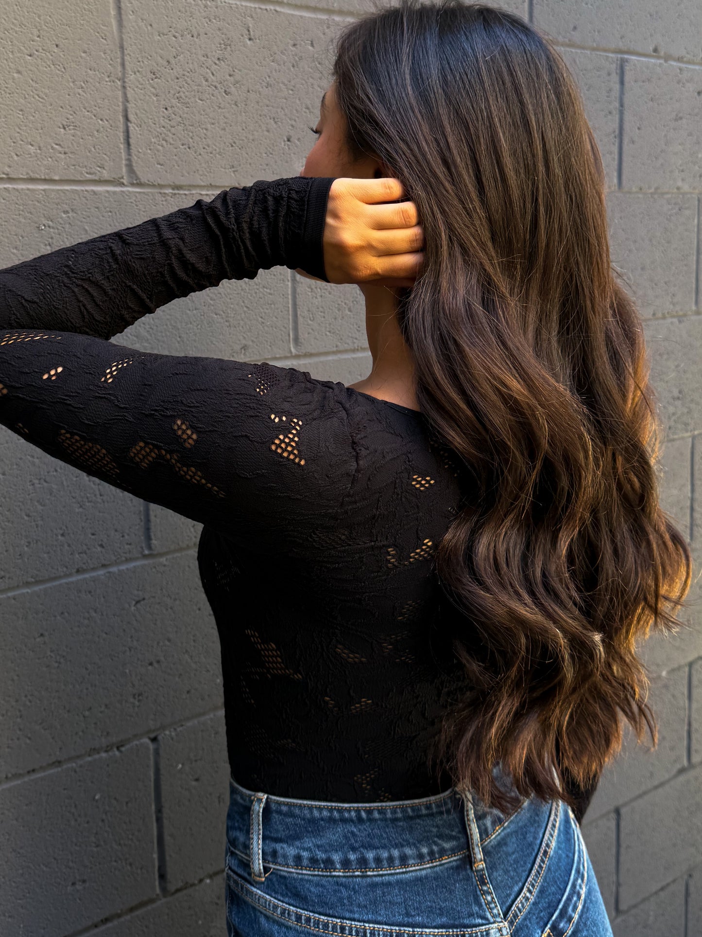 Monaco Bodysuit-Black