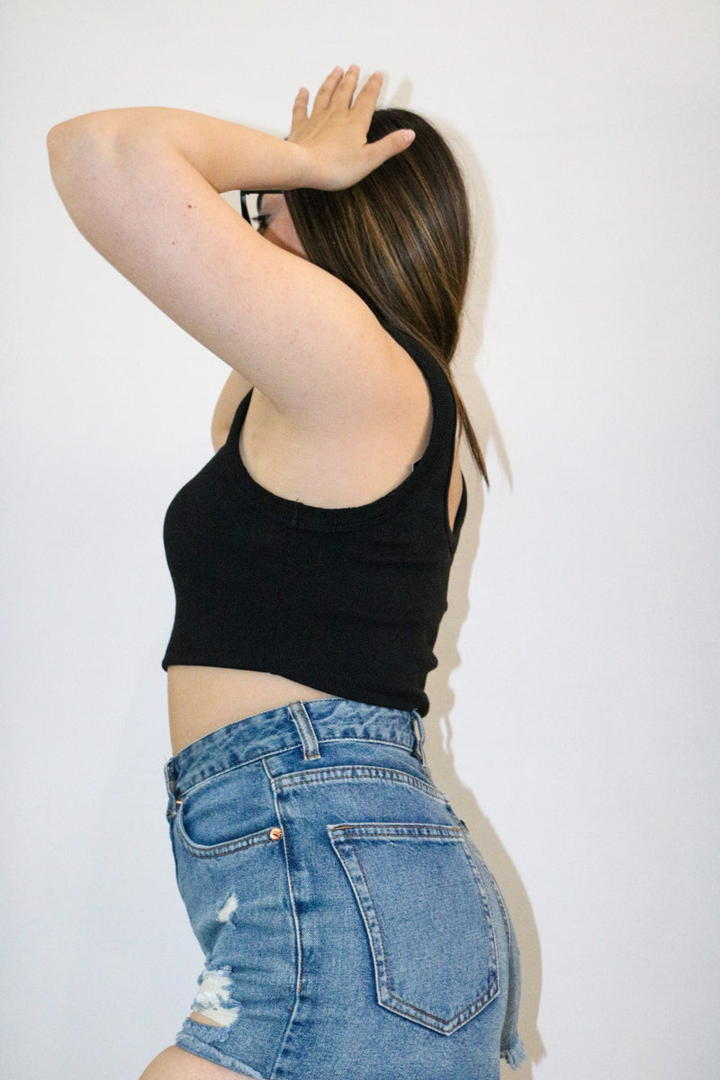 Back To Basic Top-Black