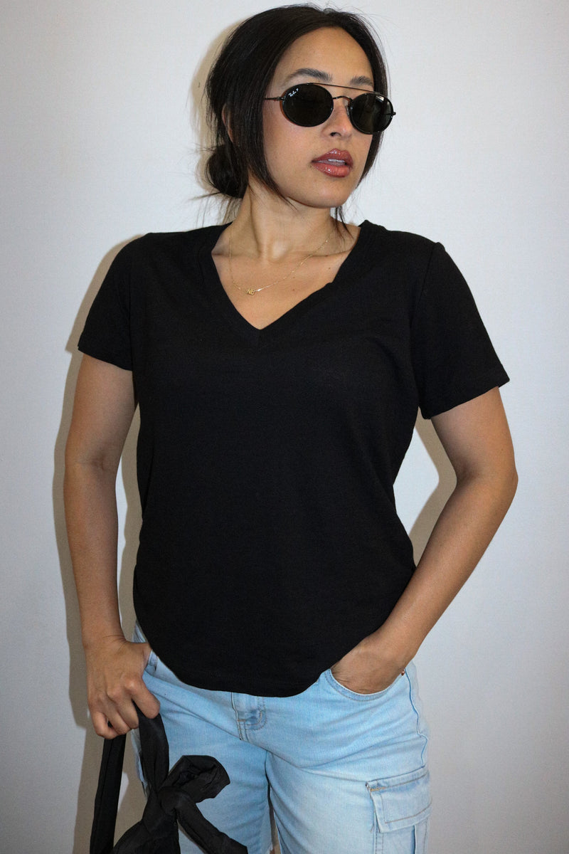 On The Move Top-Black