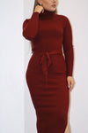 Eleanor Dress-Redwood