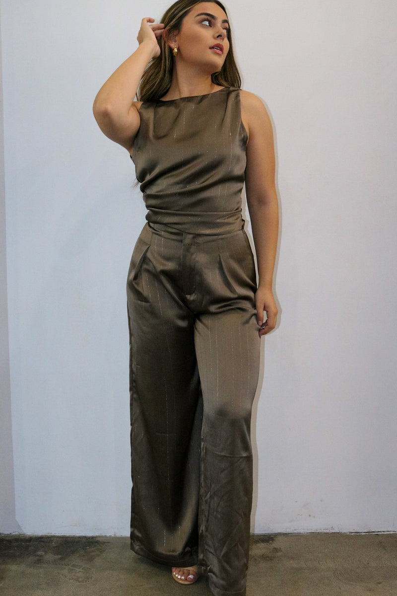 Manhattan Top-Olive