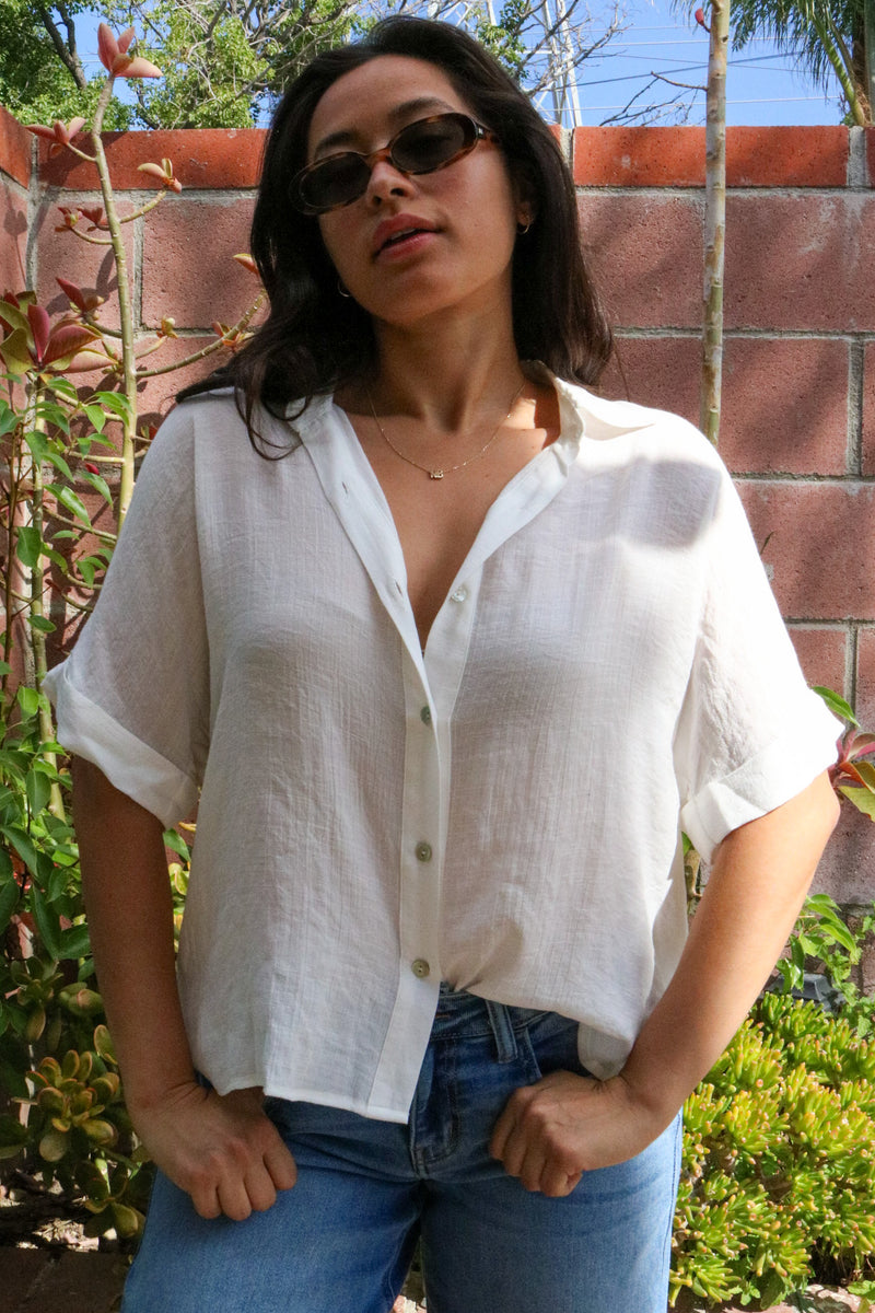 Elsy Top-Off White
