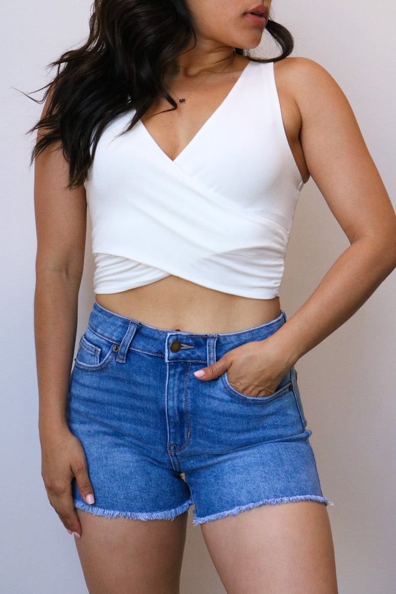 Crossroad Top-White