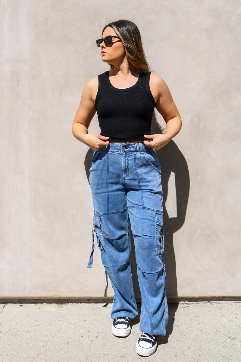 That Girl Cargo-Blue