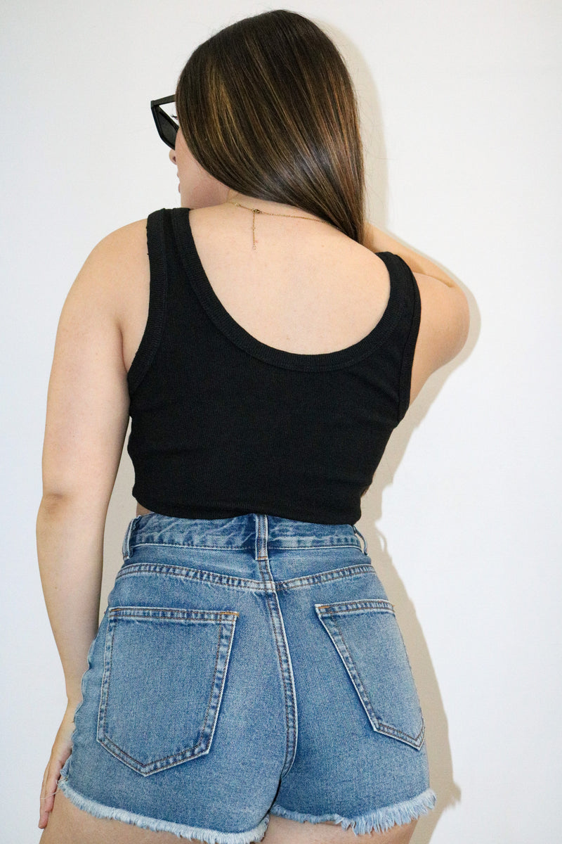 Back To Basic Top-Black