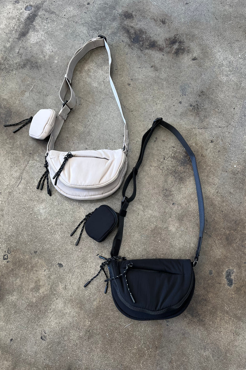 Going Places Fanny Pack-Black