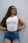 Charlotte Bodysuit-White