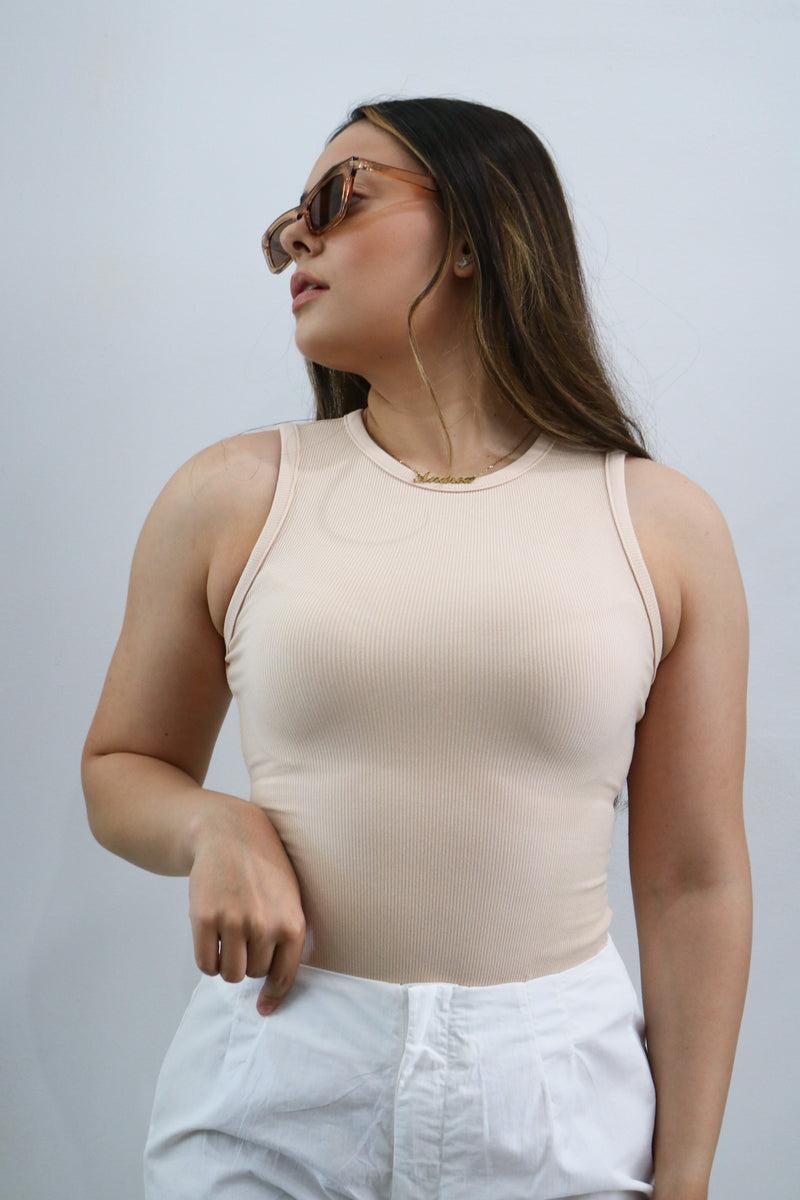 Charlotte Bodysuit-Nude