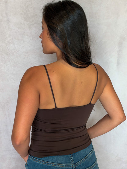 Just Enough Top-Chocolate