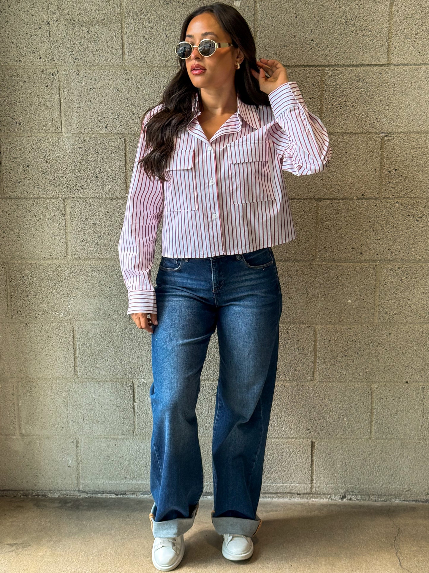 Claret Top