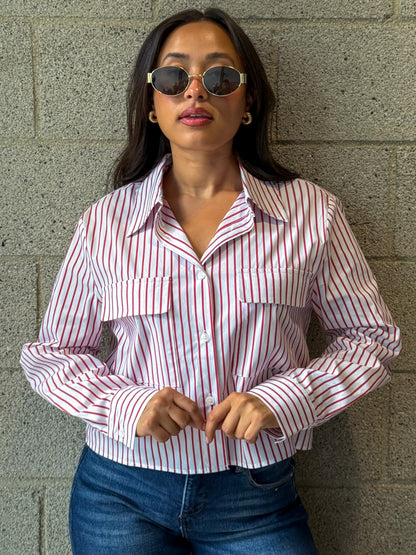 Claret Top