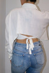 Off Guard Top-White