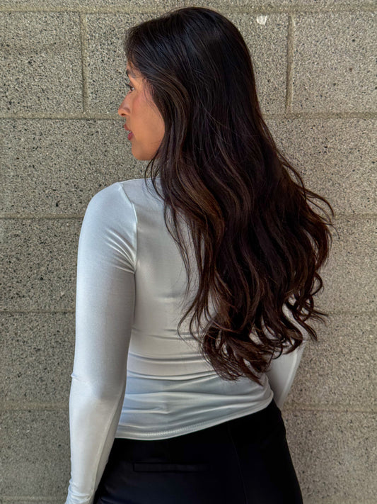 Gemma Top-Ivory
